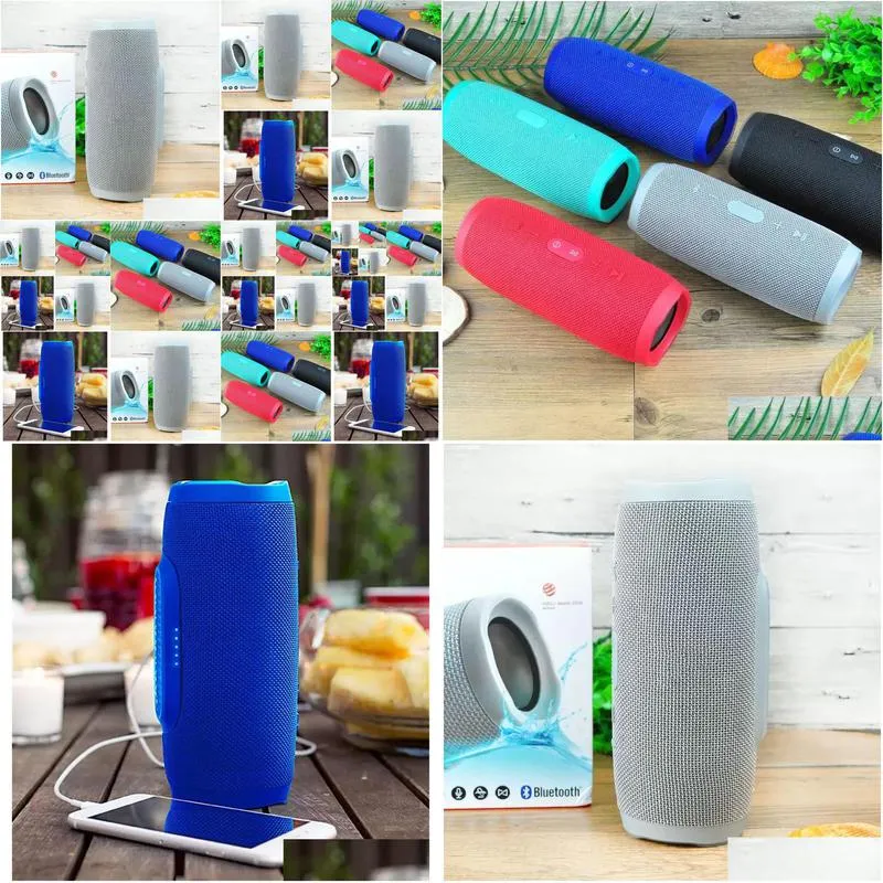 2023 portable mini charge 3 bluetooth speaker wireless speakers with box