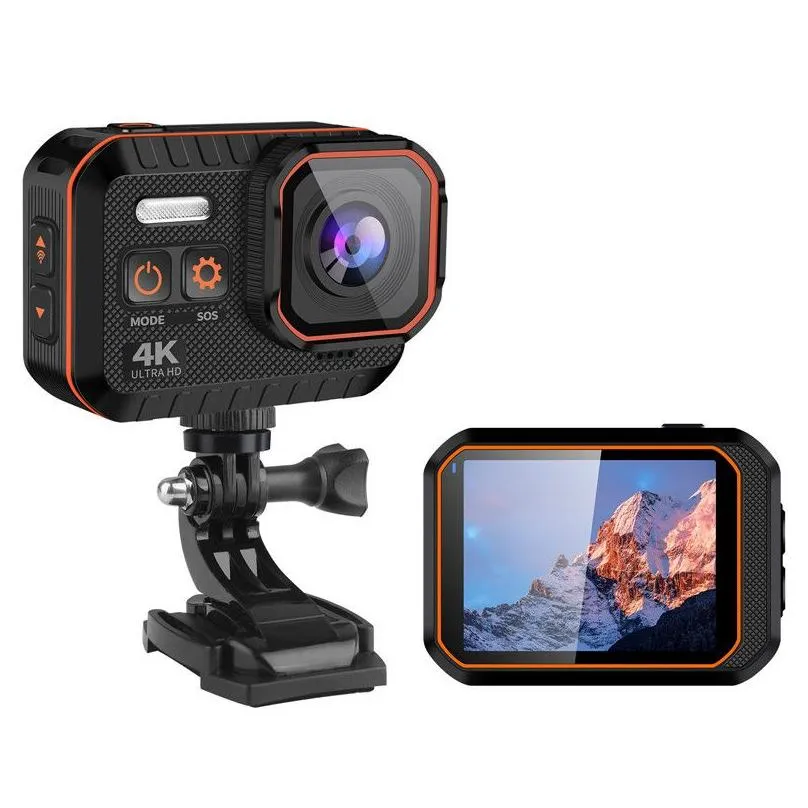 New Arrival! Ultra HD 4K Action Camera 10m waterproof 2.0` Screen 1080p sport Camera go extreme pro cam drive recorder tachograp