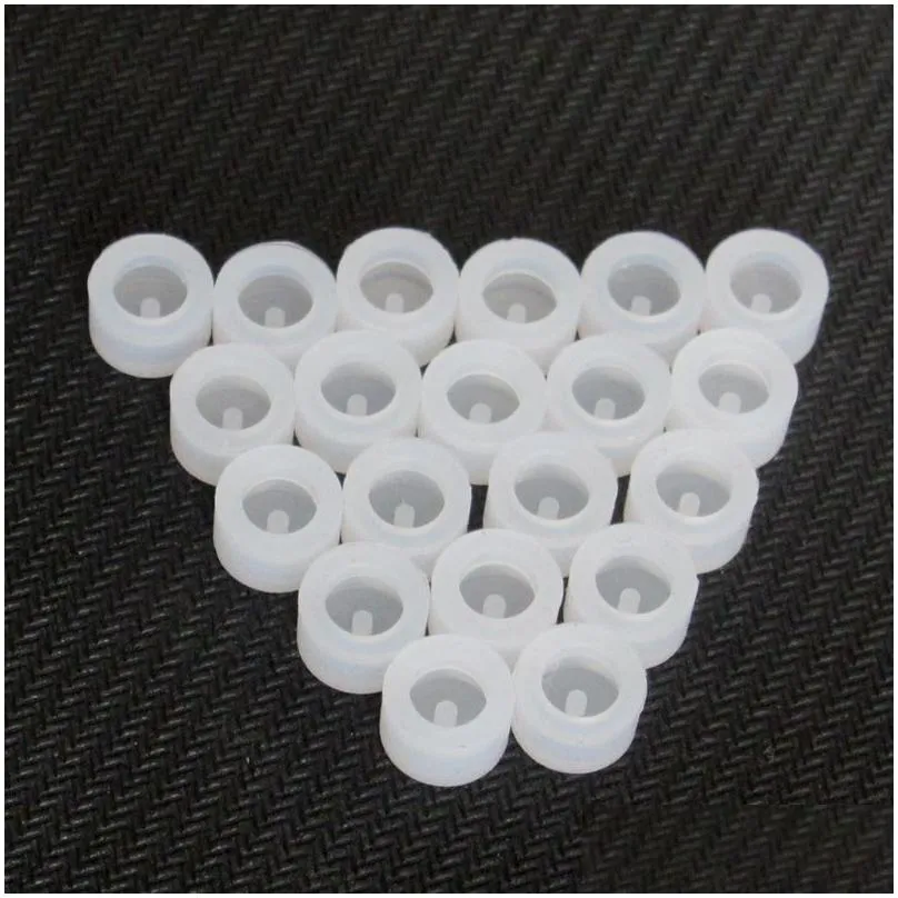 Other Packing & Shipping Materials Wholesale Sile Drip Tip Soft Dust Cap Disposable Rubber Er Moutiece Caps For Flat Mouth Cartridge B Ot7Ia