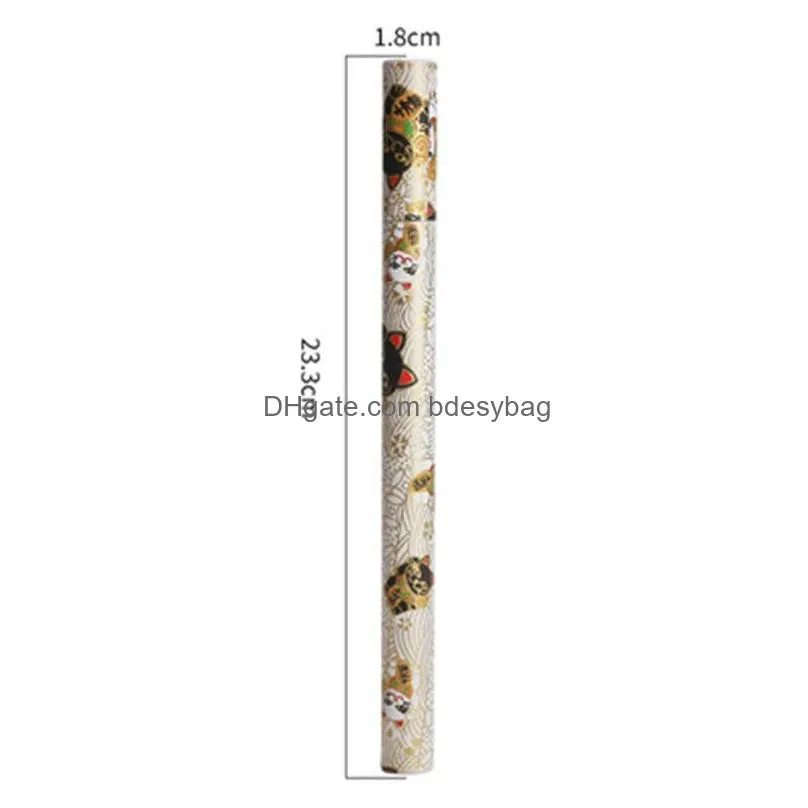 japan style 10 gram small perfume paper tube packaging joss stick convenient carrying kraft paper incense tube give box