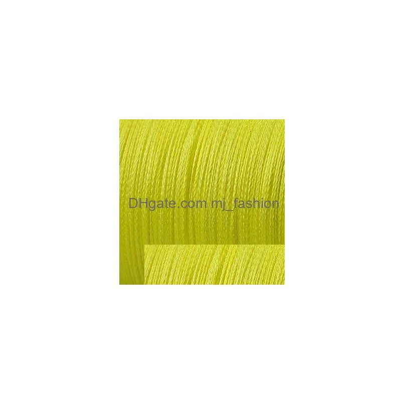 Braid Line Braid Line Jof Pe Braided Wire Fishing 4 Strands 1000M 500M Japan Strong Mtifilament Fiber 0.10Mm-0.70Mm 230613 Drop Delive Dhcao