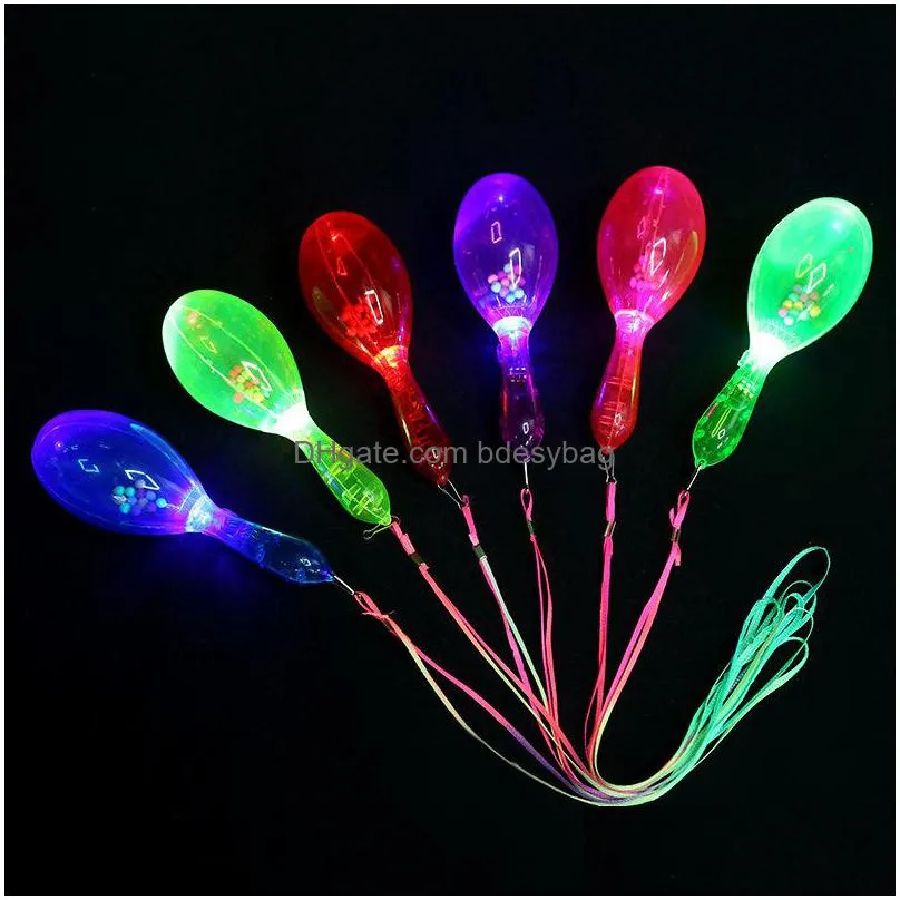 luminous sand hammer wedding party flash props flash hand toy sound cheer supplies atmosphere toys shipping f20171444