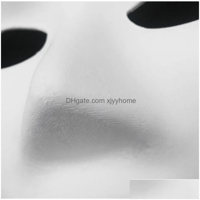 Party Masks Stock Makeup Dance White Masks Embryo Mod Diy Painting Handmade Mask Pp Animal Halloween Festival Party Paper Face Drop De Dhcqk