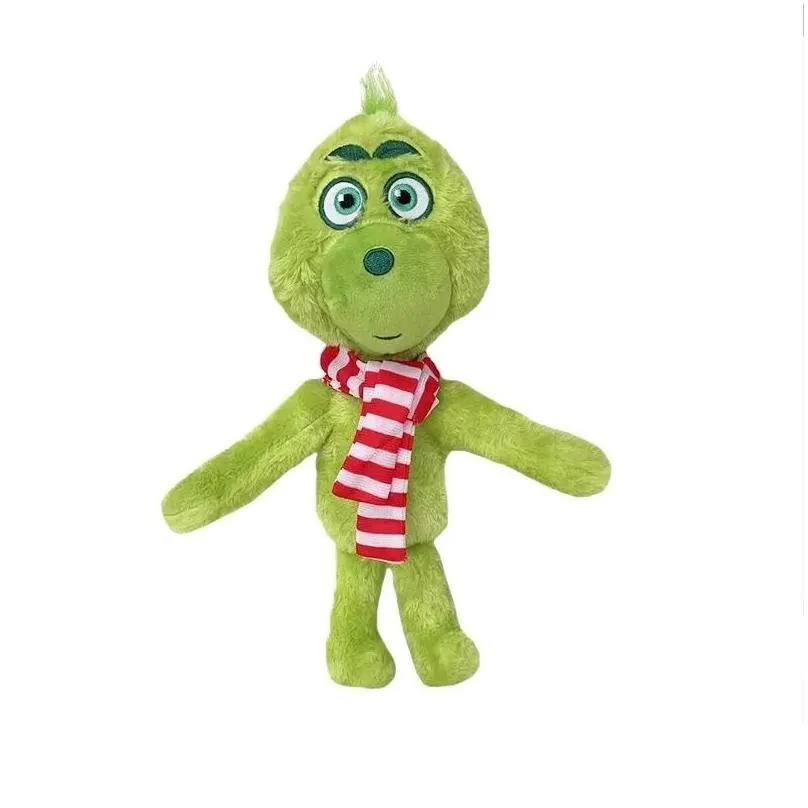 2023 Christmas Green Monster Plush Doll Figure Toy for Boys and Girls Ideal Plushs Gifts for Kids Birthday kid toy