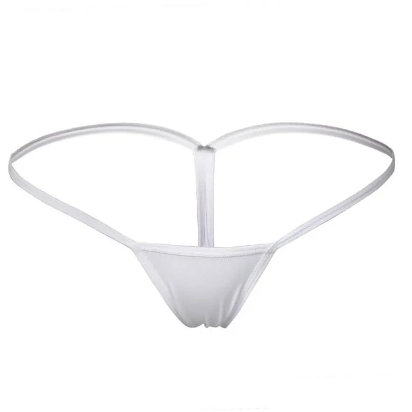 5pcs/set Women Girls Underwear Plain Panties Ladies Soft Thong Low Waist Transparent Lingerie With Pearls Briefs