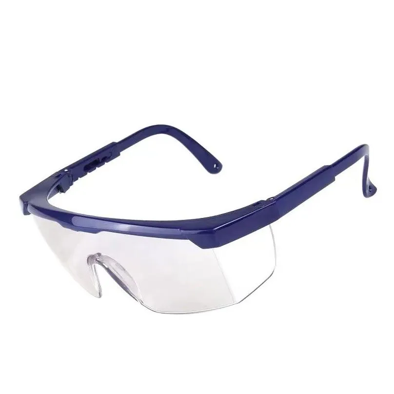 wholesale Safety glasses Protection Goggles Glasses Lab Eye Protection Protective Eyewear Clear Lens Workplace Safety Anti dust