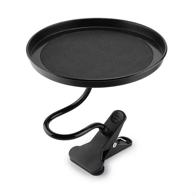 New Car Food Tray with Clamp Bracket Folding Dining Table Drink Holder Car Pallet Back Seat Water Car Cup Holder Car Swivel Tray
