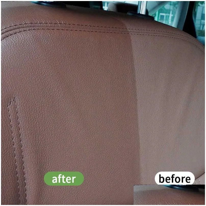 New Interior Detailer Hgkj S3 Plastic Leather Restorer Quick Coat For Car Interior Refurbish Leather Renovator Conditioner