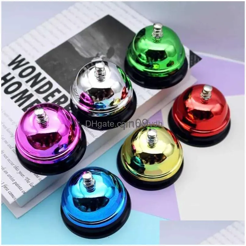 christmas decorations 65mm multi-color bell hand bells christmas bells sexy bell dining bell table summoning bell kitchen el counter reception