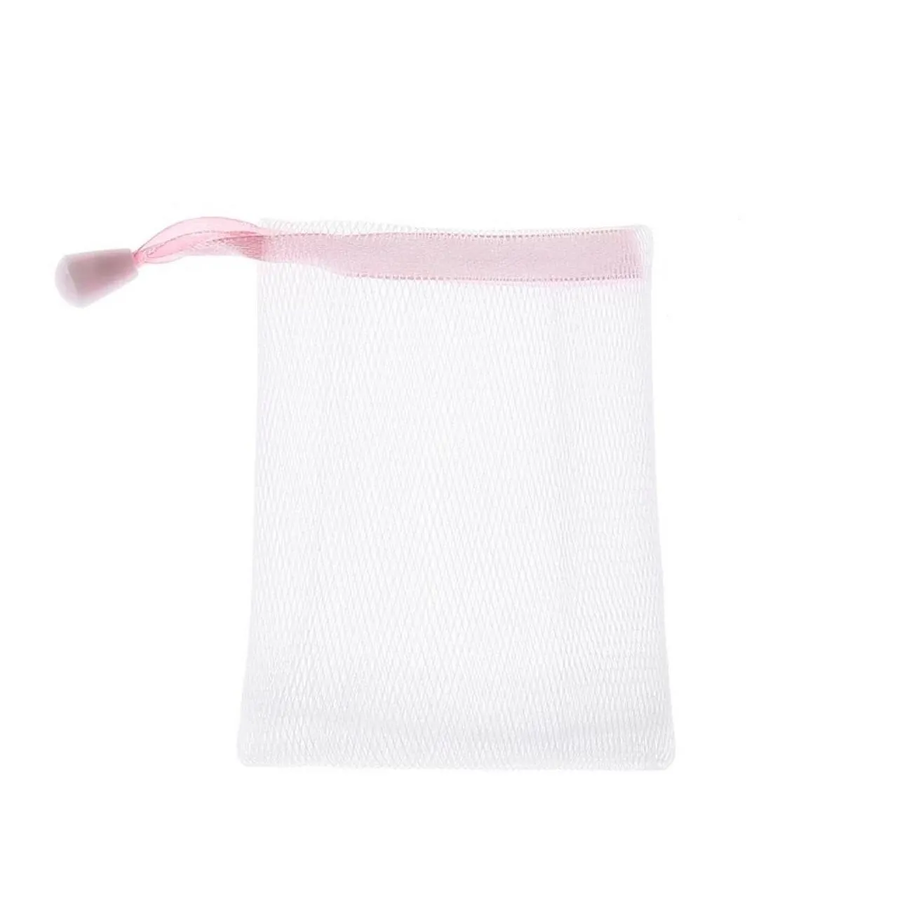 Bathroom Toilet Supplies Soft and Hangable Soap Foam Mesh Bag to Clean The Foaming Net