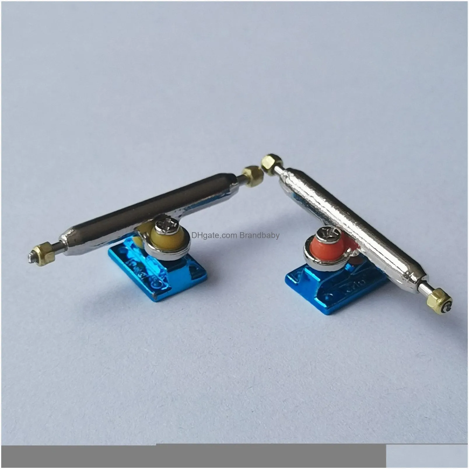 Novelty Games Novelty Games 34Mm Fingerboard Trucks Single Axle For Professional Finger Skateboard Mini Skate Board Toys 230216 Drop D Dhs3O