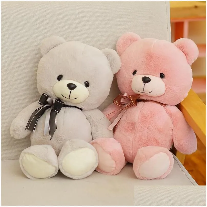 Toys Birthday Gifts Stuffed Animals Plush 30cm High Quality Super Kawaii Cute Lovely Teddy Bear Dolls Wedding Decoration Valentine`s Day