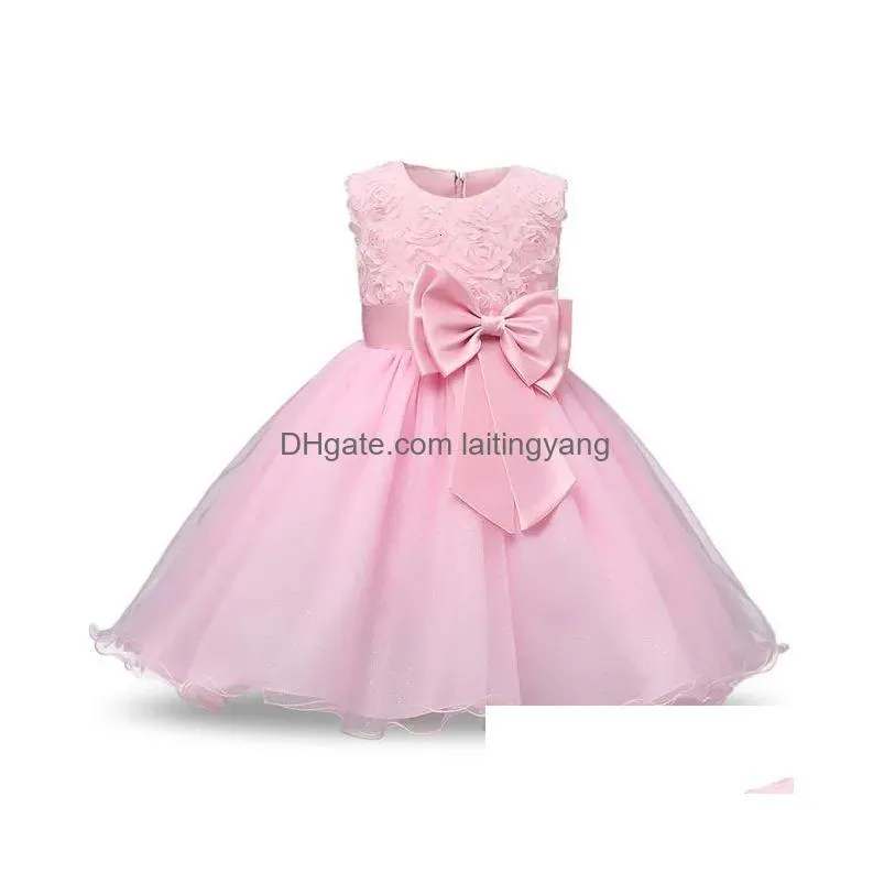 girls dresses girls rose red party princess dress kids sequined shiny bithday ceremony clothes children tulle ball gown for wedding size 3-8t