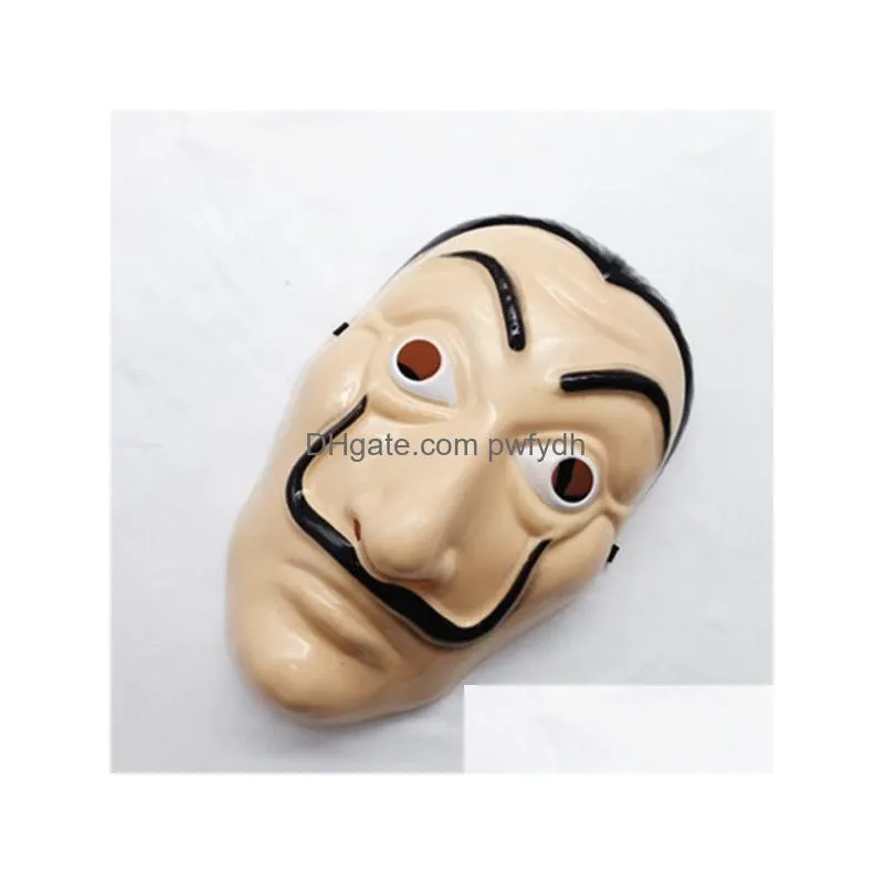 salvador dali mask full face mask la casa de papel face mask costume movie masks halloween costume cosplay masks rre1421