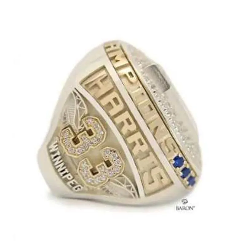 Cluster Rings Your Own Name Winnipeg Blue Bombers Cfl Grey Cup Team Champions Championship Ring Souvenir Men Fan Gift Wholesal Drop De Dhn15