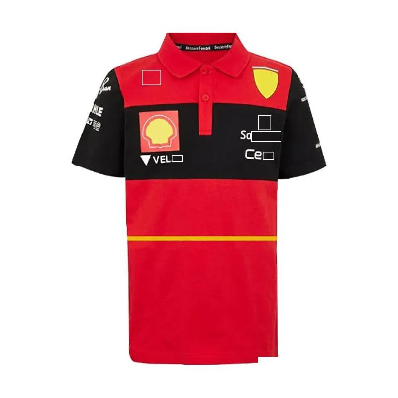 classic ferrari f1 t-shirt apparel formula 1 fans extreme sports fans breathable f1 clothing top oversized short sleeve custom