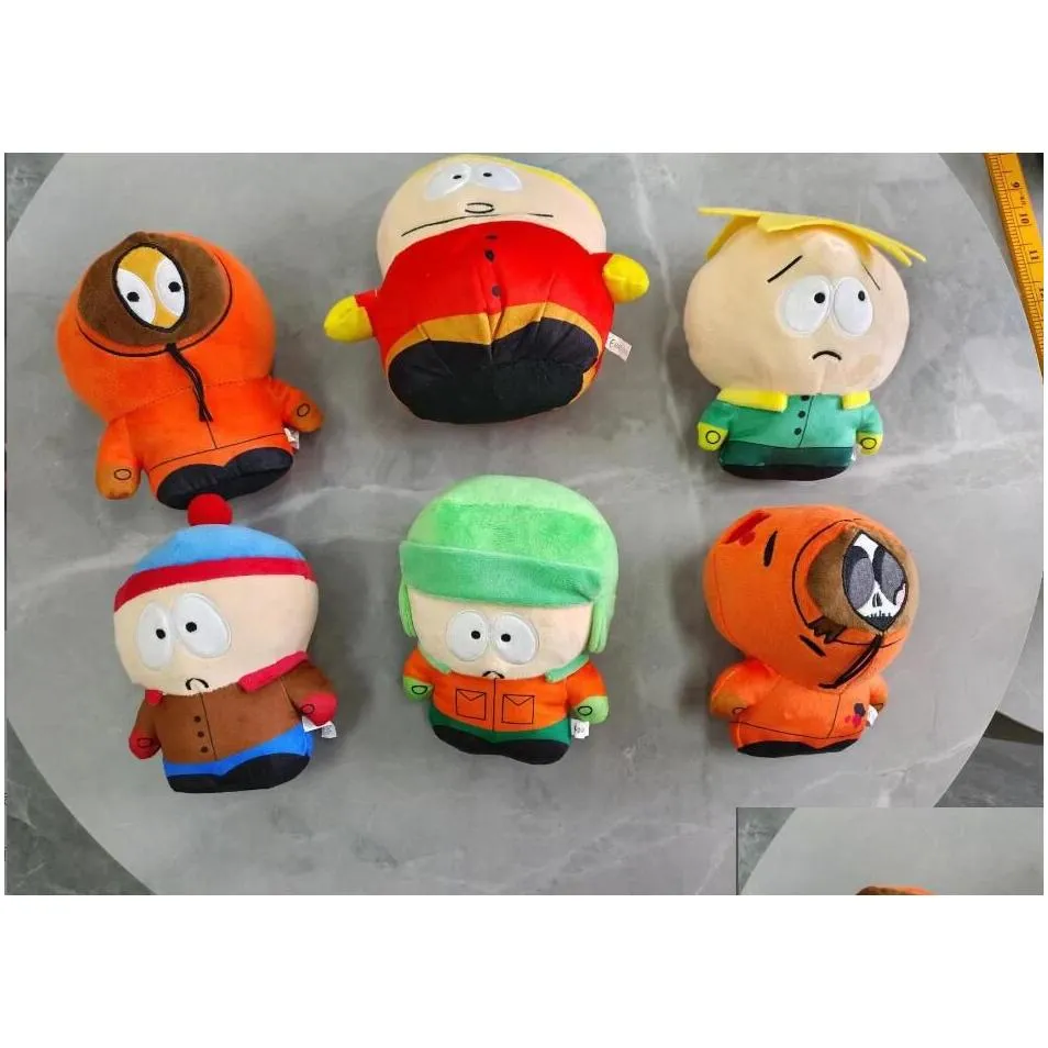 15-18cm South Park Plush Toys cartoon Plush Doll Stan Kyle Kenny Cartman Plush Pillow Peluche Toys Children Birthday Gift Children`s toy