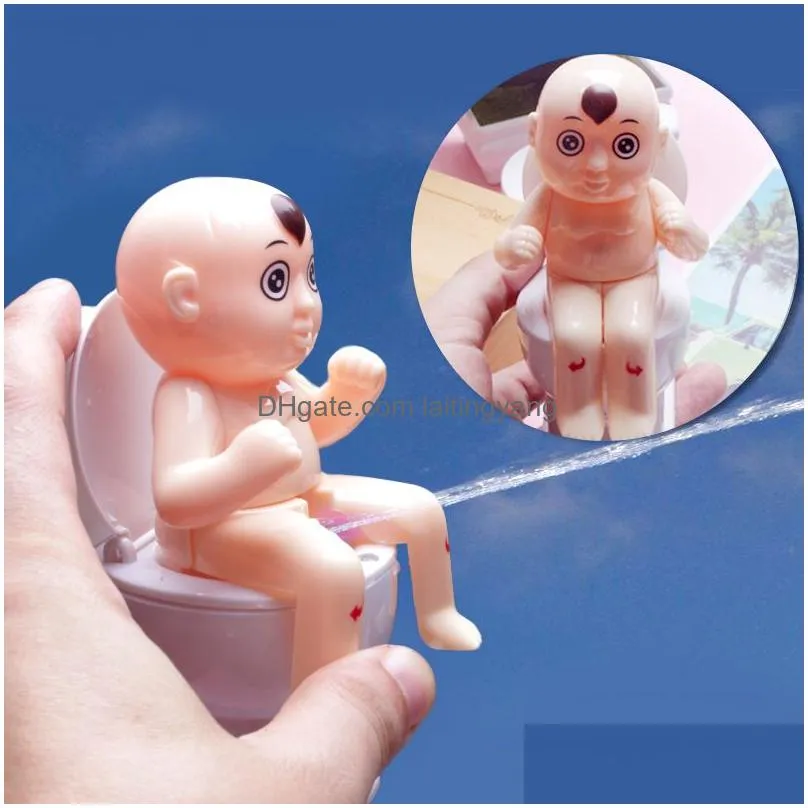 urine doll trick sand sculpture sprinkler toilet funny water ejecting toy decompression tool wholesale