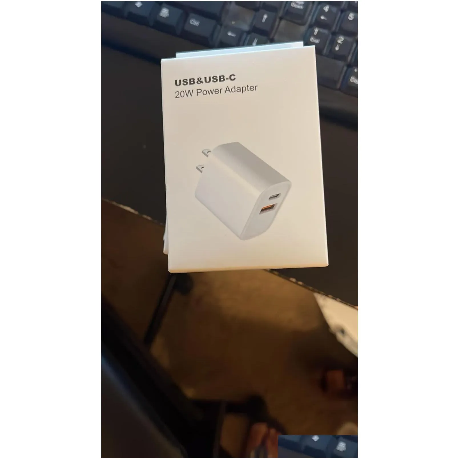 wholesale A and C PD  QC 3.0 for 14 Pro XS Max XR 7 Fast Charging USB Type C Wall Adapter samsung LG 3A Compatible Two port