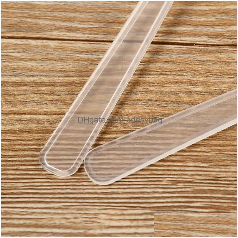 1000pcs/lot long handle 1.5ml plastic spoon 0.5 gram measuring scoop wholesale