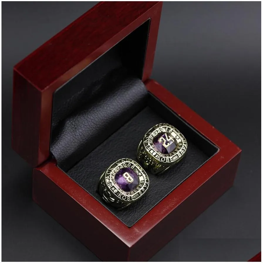 Solitaire Ring 1967 To 2021 Basketball City Team Champions Championship Ring Set With Wooden Box Souvenir Men Women Boy Fan Brithday G Dhkw6