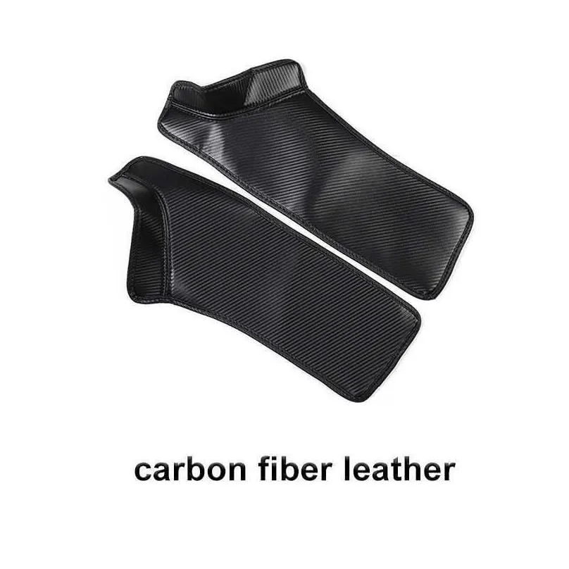 New Door Threshold Anti-Step Pad Microfiber Leather Welcome Table Wear Resistance And Dirt Resistance For Tesla Model Y Accessories
