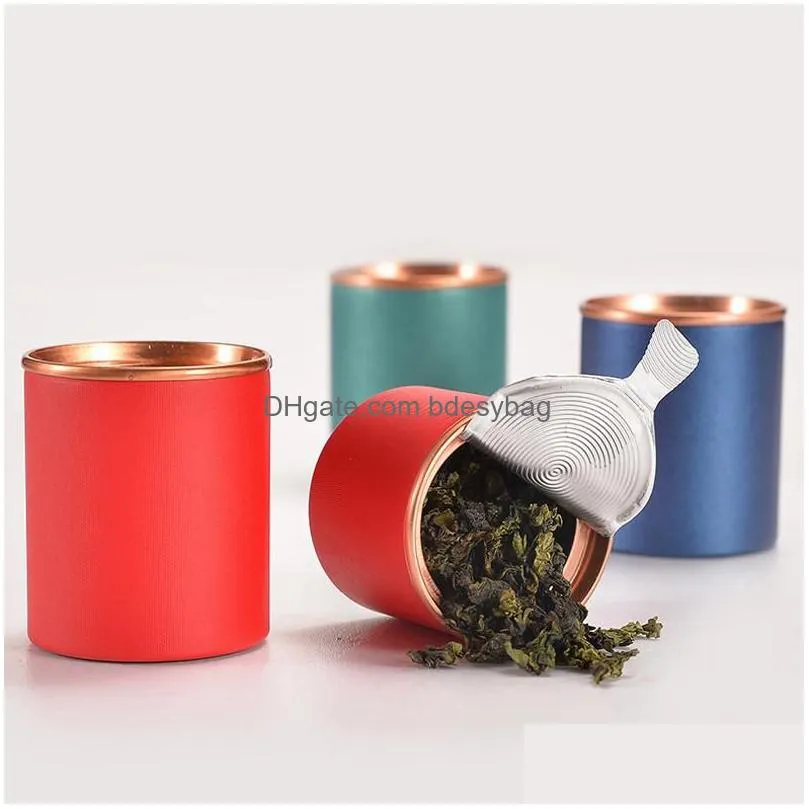 400pcs/lot eco friendly round paper container disposable tea packaging tube candy can food cylinder multiple color options lx4461