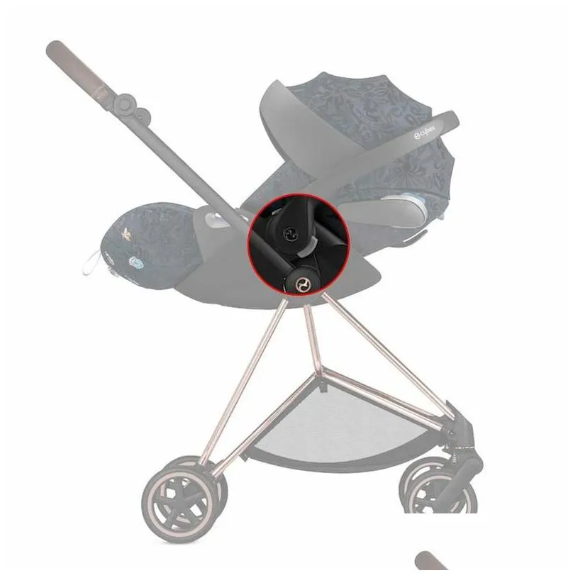 Stroller Parts & Accessories Adapter For Cybex Mios Pram Basket Converter Baby Trolley Bracket Sleeping Connector