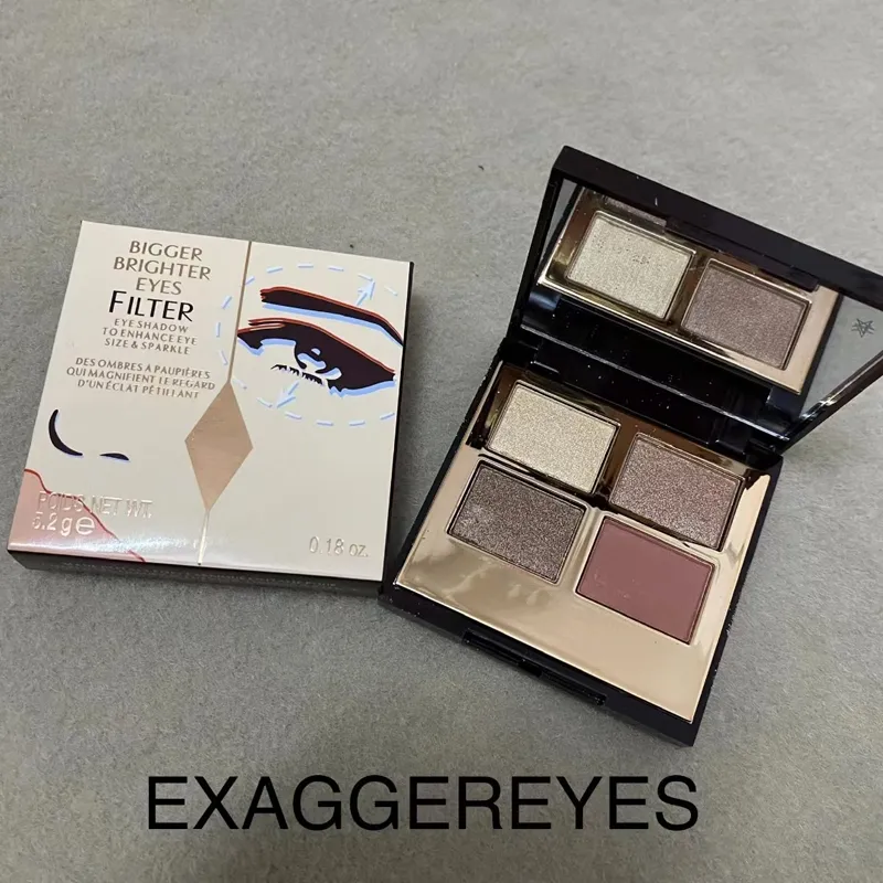 Brand Eyeshadow Palette Pillow Talk Luxury Palette Of Pops & Exaggereyes Bigger Brighter Eyes Filter Eye Shadow