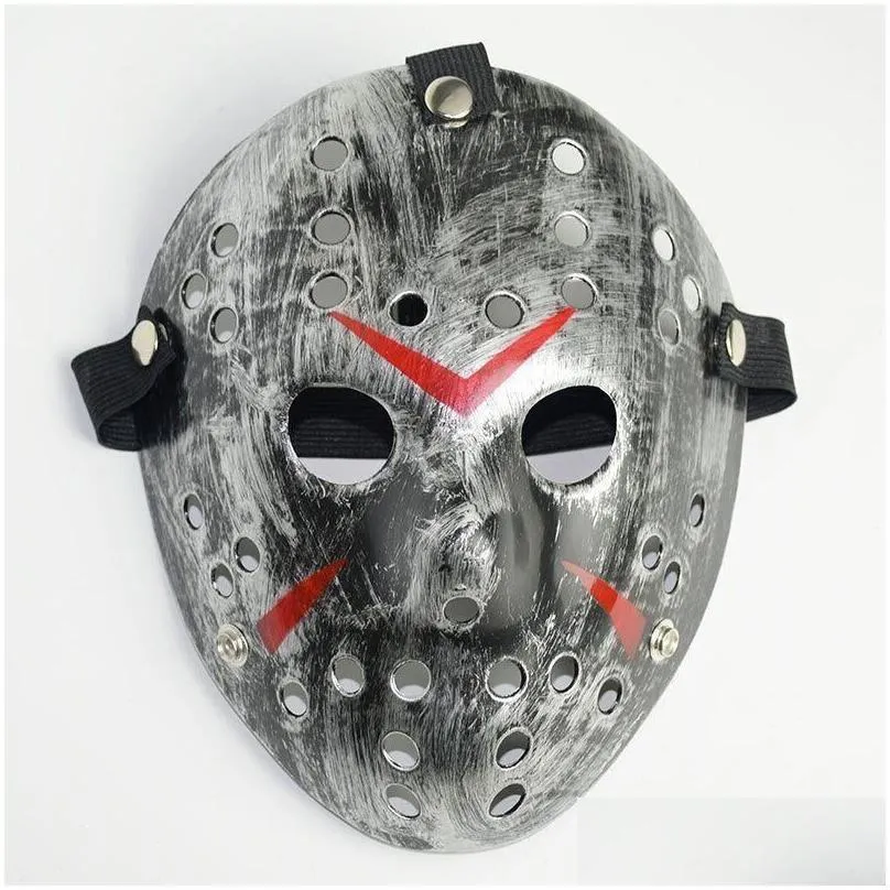 dhs 6 style full face masquerade masks jason cosplay skull mask jason vs friday horror hockey halloween costume scary mask festival party