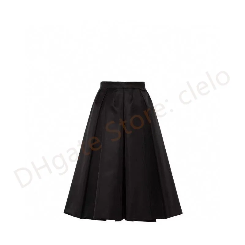 Fashion Suits Versatile Dress for Women Half Body Skirt Pants with Metal Logo Black SML and Women`s Zipper Strap Top Black Khaki SML