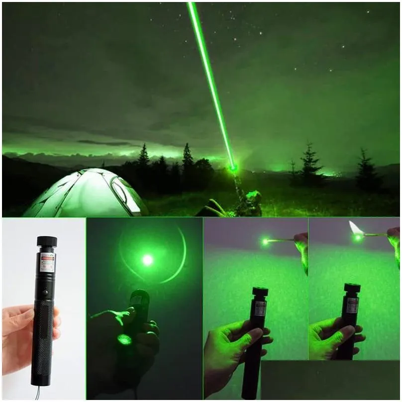 Wholesale High Power USB Rechargeable Jcksy Green Beam Pointer ...