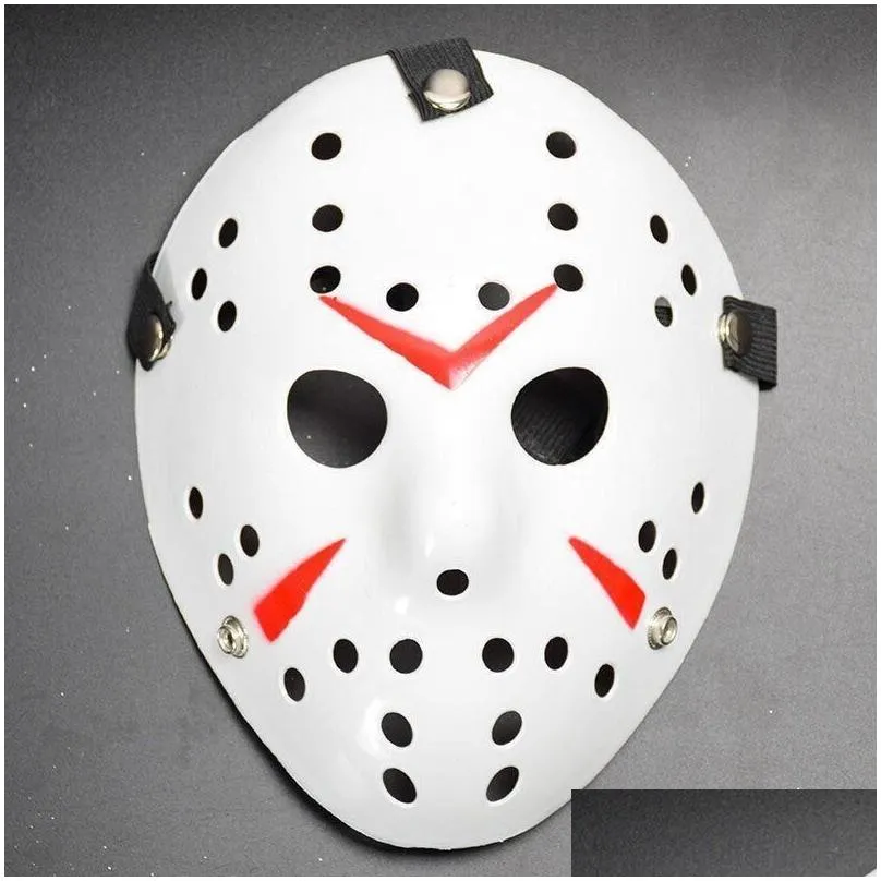 6 style full face masquerade masks jason cosplay skull mask jason vs friday horror hockey halloween costume scary festival party