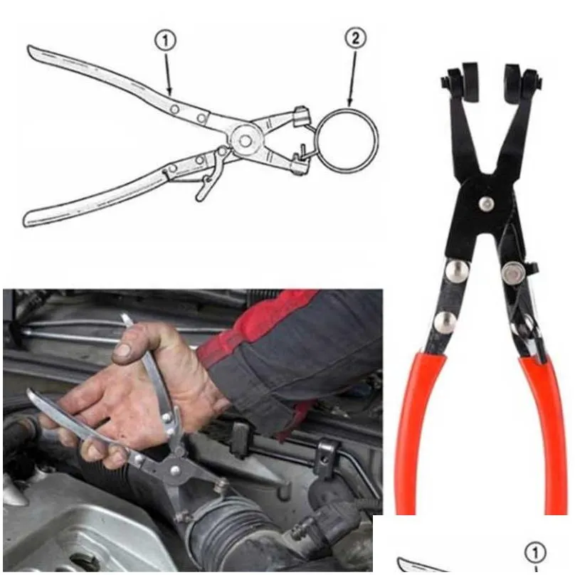 New Car ATV Auto Joint Banding Boot Axle Clamp Tool Half Shaft Boot Band Buckle Clamps Repair Install Tools Axle Clamp