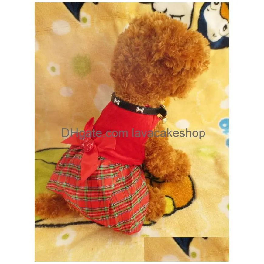 Dog Apparel Dog Dresses For Small Dogs Cute Girl Female Dress Mommy Puppy Shirt Skirt Doggie Pet Summer Clothes Apparel And Cats 12 Co Dhpaq