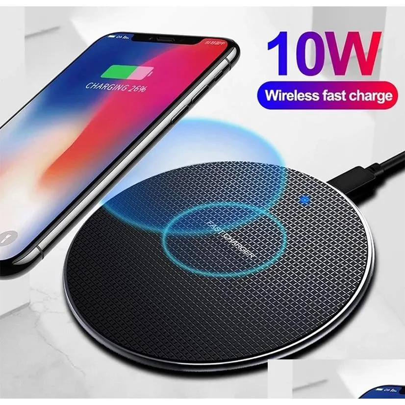 10w wireless phone  for iphone11 xs max x xr 8plus fast charge cellphone ulefone doogee samsung note 9 8 s10plus