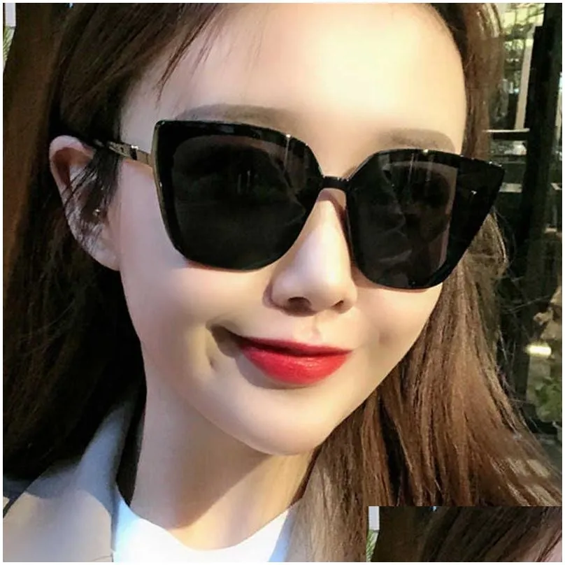 New 2022 New Square Sunglasses Luxury Man/Women Cat Eye Sun Glasses UV400 Brand Designer Fashion Luxurious Driver Goggles
