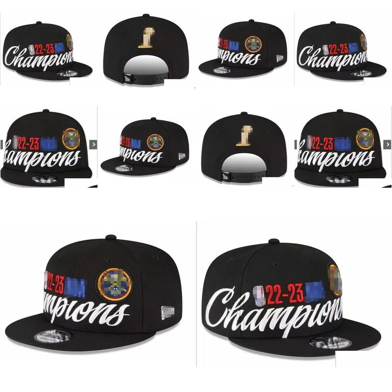 Ball Caps 2023 Basketball Team Finals Champions Snapback Hat Men Gift Caps Drop Drop Delivery Fashion Accessories Hats, Scarves Gloves Dhelh