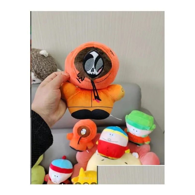 15-18cm South Park Plush Toys cartoon Plush Doll Stan Kyle Kenny Cartman Plush Pillow Peluche Toys Children Birthday Gift Children`s toy