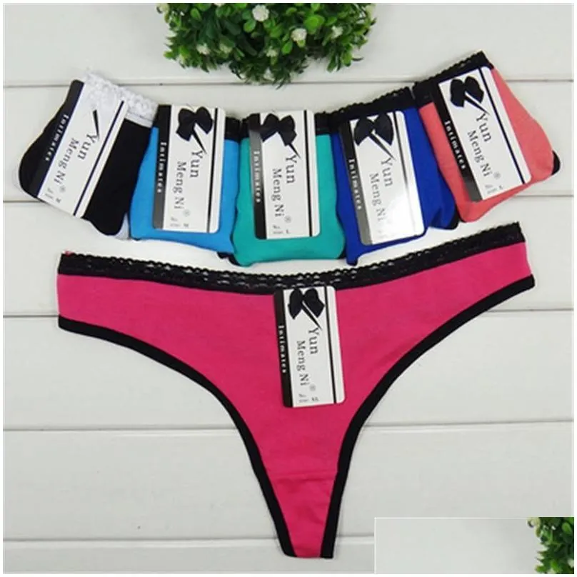 Panties 10-20T Underwear Girl G String Sexy Lingerie Cotton Thong Seamless Briefs Girls Knickers Kids Clothes 6pcs/lot