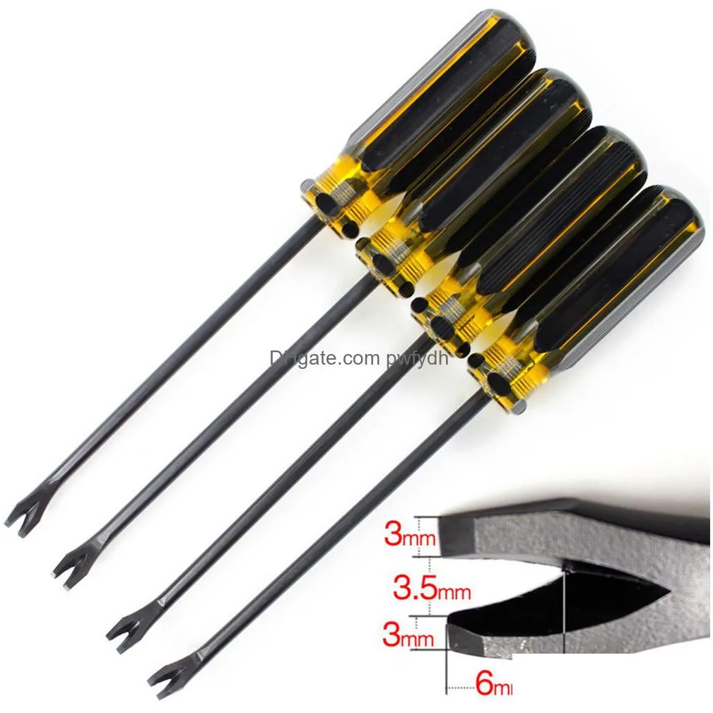 tool parts staple lifter tack nail pin remover handle upholstery puller pry bar hand tools for lifting all types of tacks studs nails pins