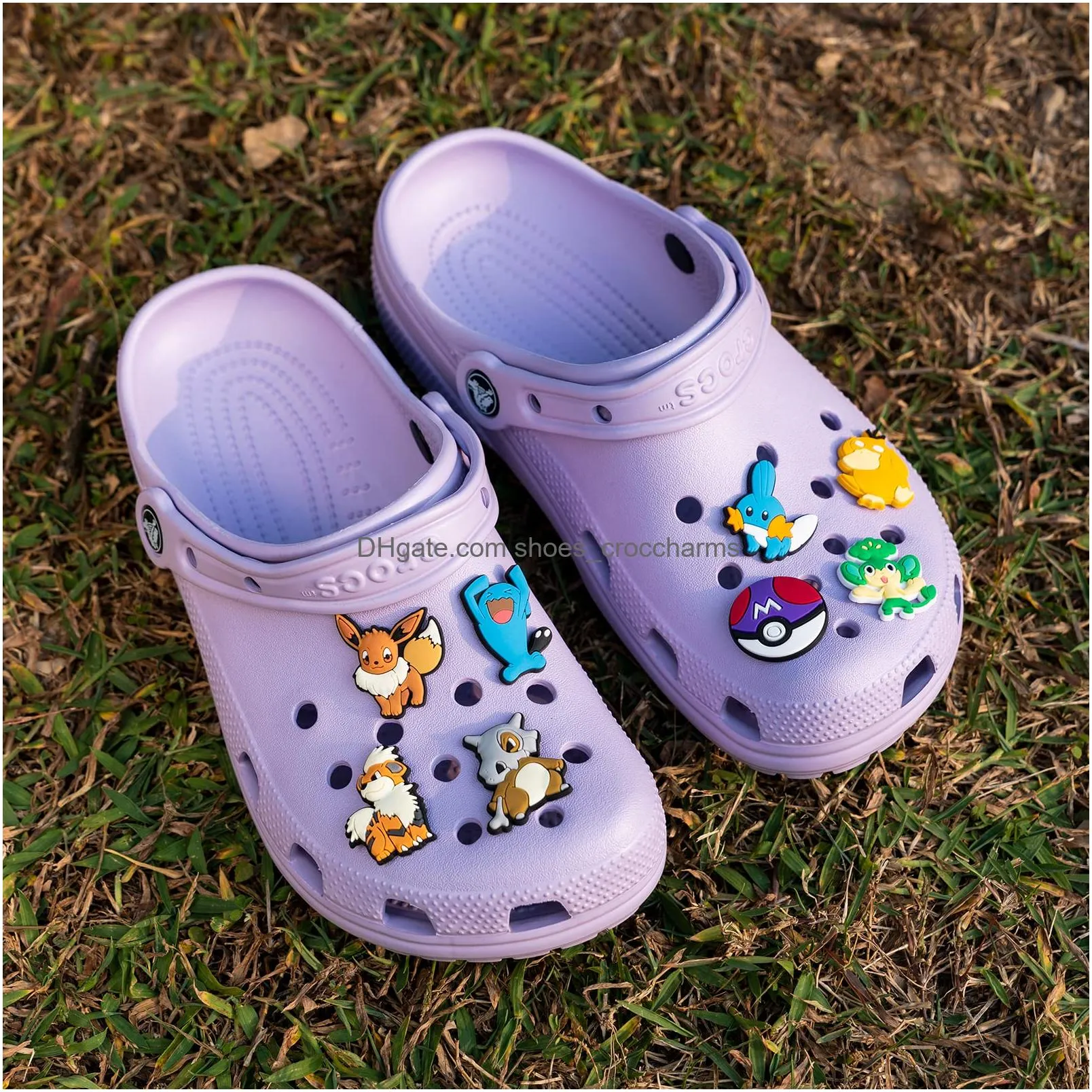 shoe decoration charms for clog sandals kawaii cartoon shoes pins for kids boy girl party gifts