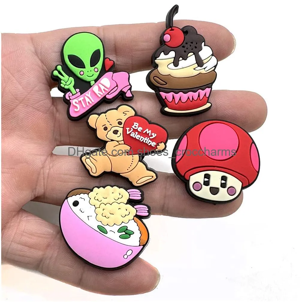 20 50 random shoe charms shoe decoration accessories for halloween christmas birthdays party gifts