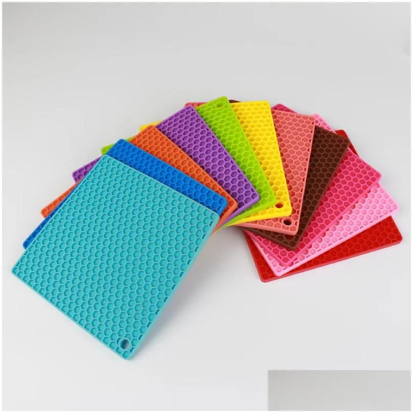 silicone baking mats liner coaster nonslip silicone mat heat insulation pad bakeware table mat hanging bowl pad placemats dbc dh1048