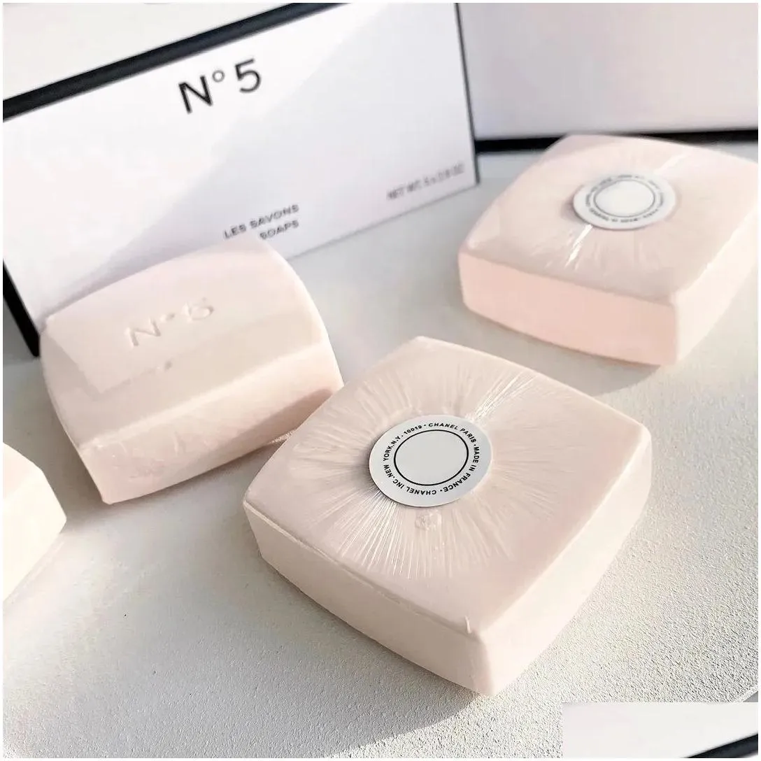 brand pink number 5 soap les savons fragrance scented body bath 5x75g solid perfume