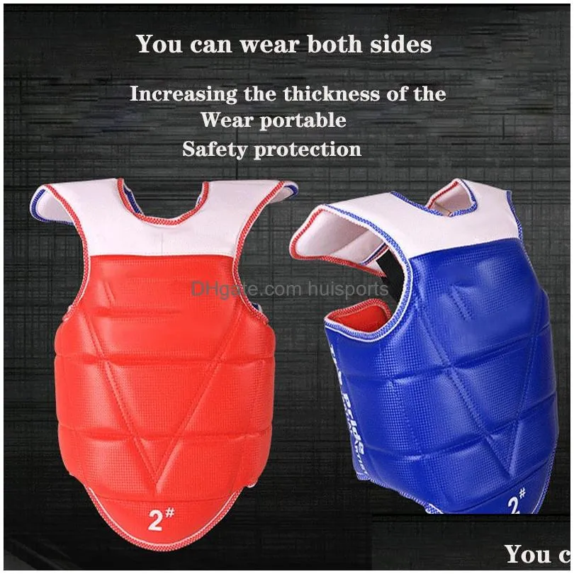 other sporting goods taekwondo five piece set protective gear helmet armor kickboxing boxing glove equipment head protector 230316