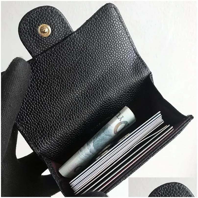 luxury classic womens bag brand fashion wallet leather multifunctional leather credit card holder