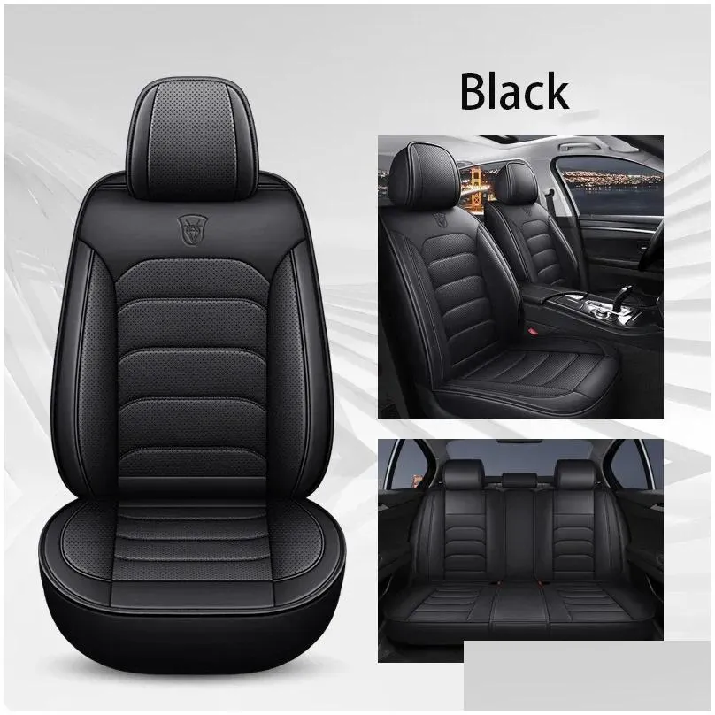 Car Seat Covers Getsocio High Quality Leather Cover For All Medels X3 X1 X4 X5 X6 Z4 525 520 F30 F10 E46 E90 Accessories Car-St