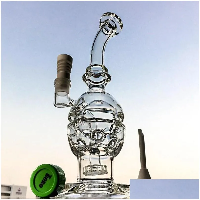 faberge fab egg hookahs glass bongs swiss perc recycler water pipes 14.5mm joint oil rig showerhead percolator dab rigs ship