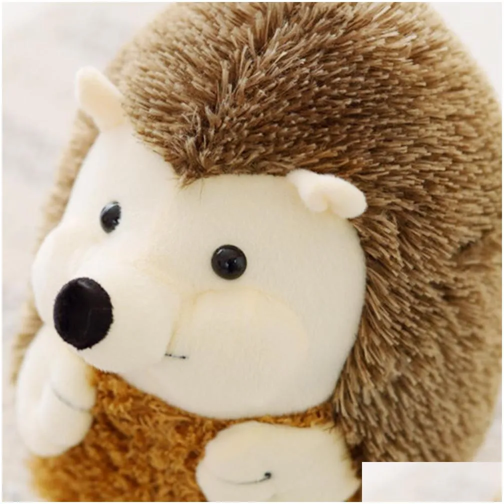 Stuffed & Plush Animals Cute Animal Hedgehog Plush Toy Kawaii Soft Toys Home Decoration Gift For Kids Dolls 4 Size Drop Delivery Toys Dhbjm